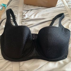 Rosme Black Wire Bra 36 DDD/F